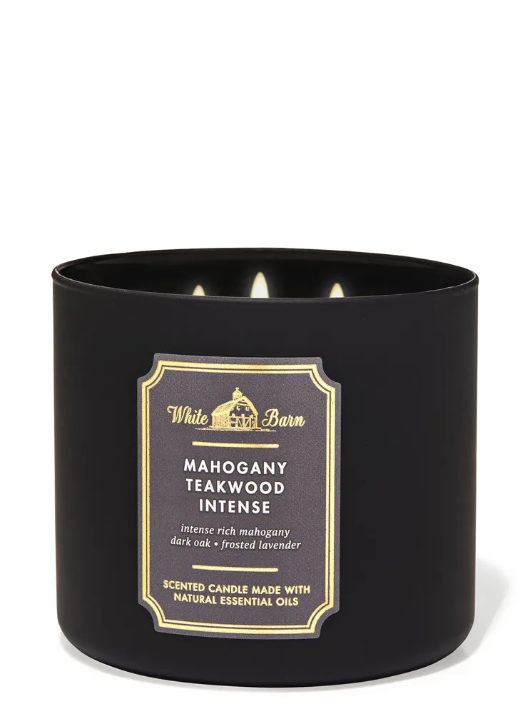 Mahogany Teakwood Is Candle Royalty