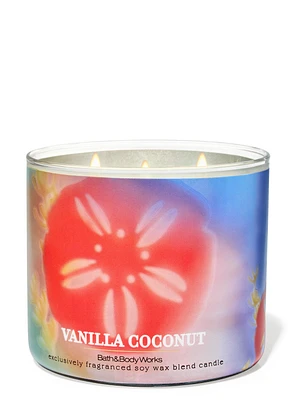 Vanilla Coconut 3-Wick Candle