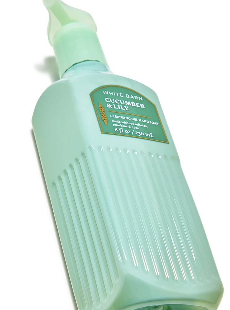 Cucumber & Lily Cleansing Gel Hand Soap
