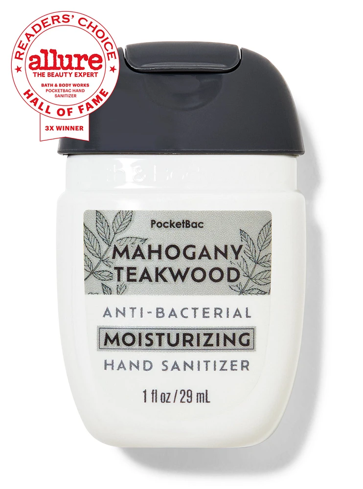 Mahogany Teakwood Moisturizing PocketBac Hand Sanitizer