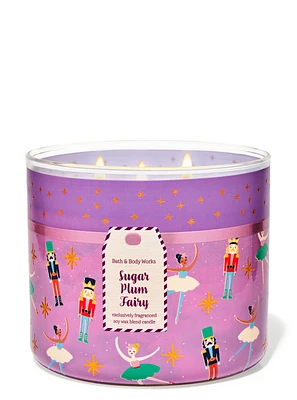 Sugar Plum Fairy 3-Wick Candle