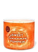 Sweet Cinnamon Pumpkin 3-Wick Candle