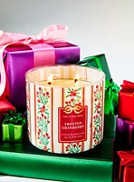 Frosted Cranberry 3-Wick Candle