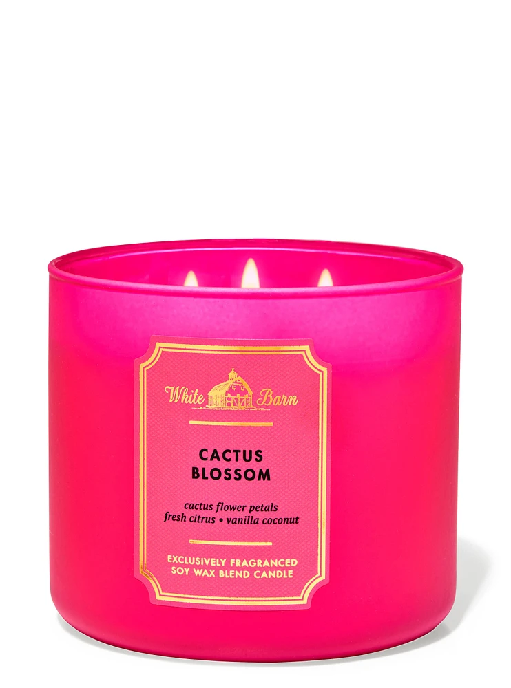 Cactus Blossom 3-Wick Candle