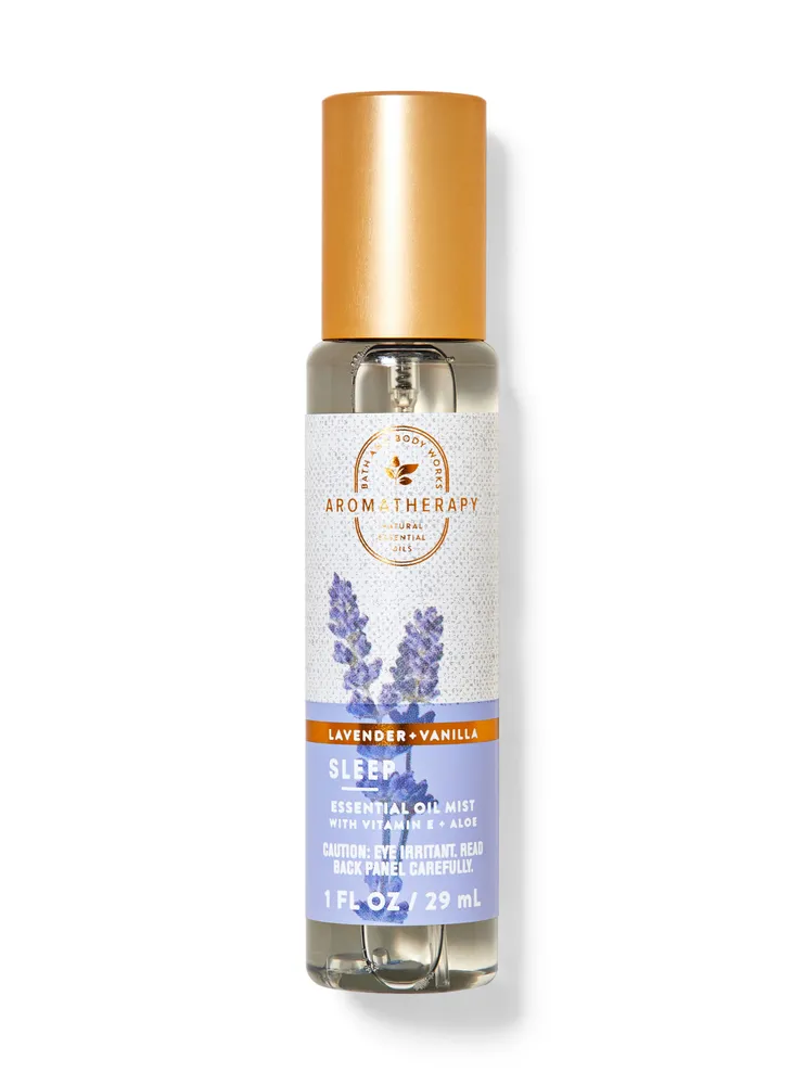 Aromatherapy Lavender Vanilla Travel Size Essential Oil Mist