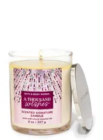 A Thousand Wishes Signature Single Wick Candle