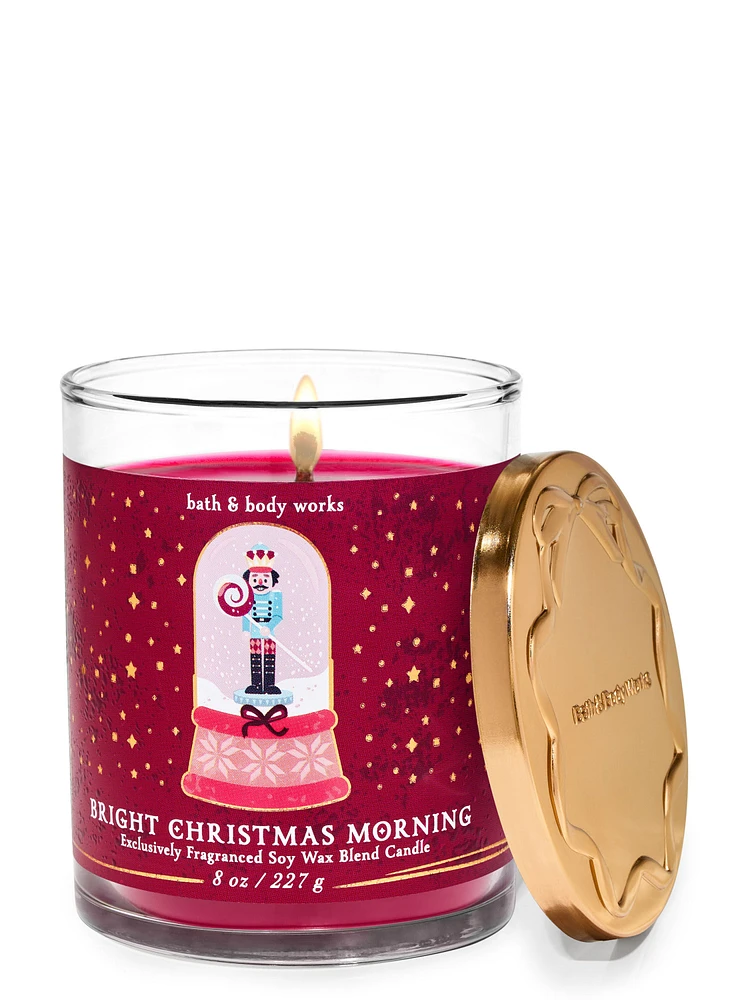 Bright Christmas Morning Single Wick Candle