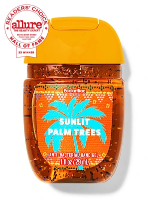 Sunlit Palm Trees PocketBac Hand Sanitizer