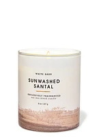 Sunwashed Santal Single Wick Candle