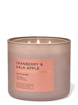 Cranberry & Gala Apple 3-Wick Candle