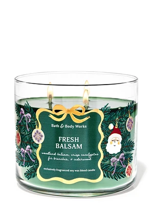 Fresh Balsam 3-Wick Candle