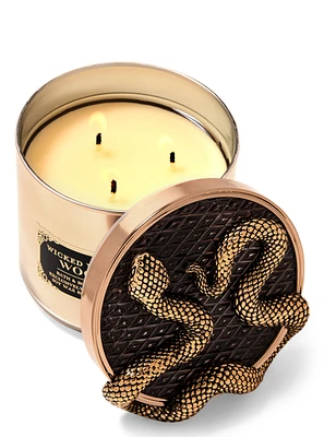 Wicked Vanilla Woods 3-Wick Candle