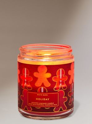 Holiday Single Wick Candle