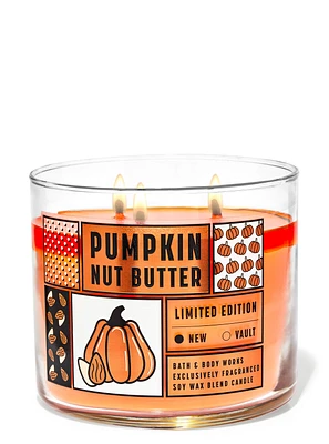 Pumpkin Nut Butter 3-Wick Candle