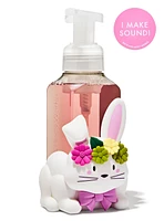 Sound-making Bunny Soap Buddy Gentle & Clean Foaming Hand Soap Holder