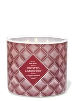 Frosted Cranberry 3-Wick Candle