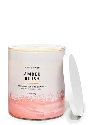 Amber Blush Single Wick Candle