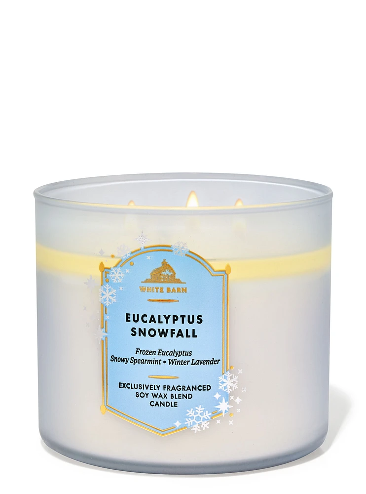 Eucalyptus Snowfall 3-Wick Candle