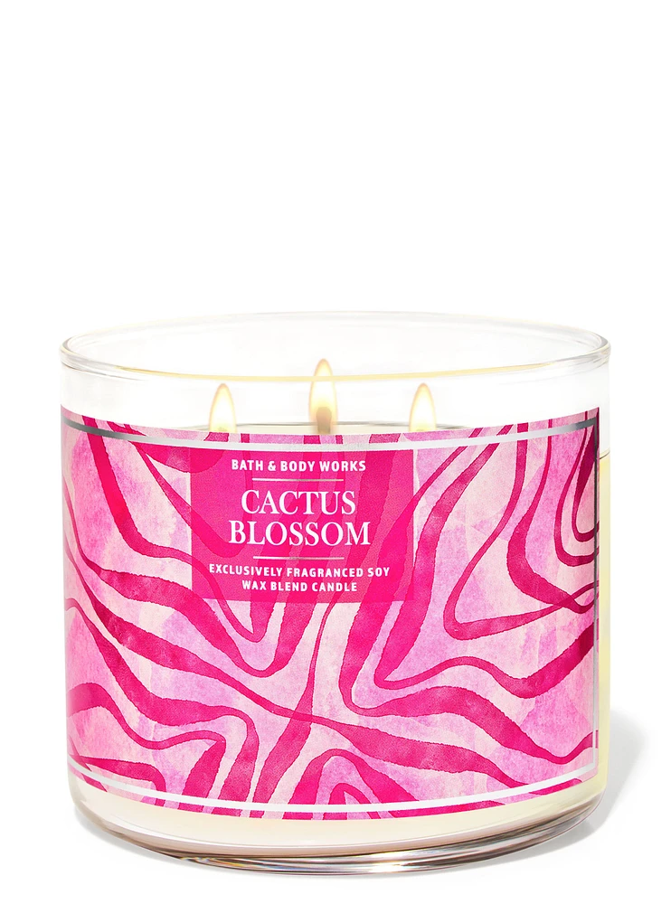 Cactus Blossom 3-Wick Candle