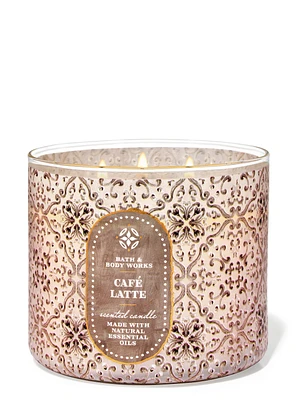 Café Latte 3-Wick Candle