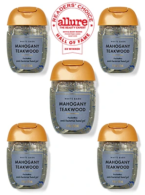 Mahogany Teakwood Pocketbac Hand Sanitizer 5-Pack