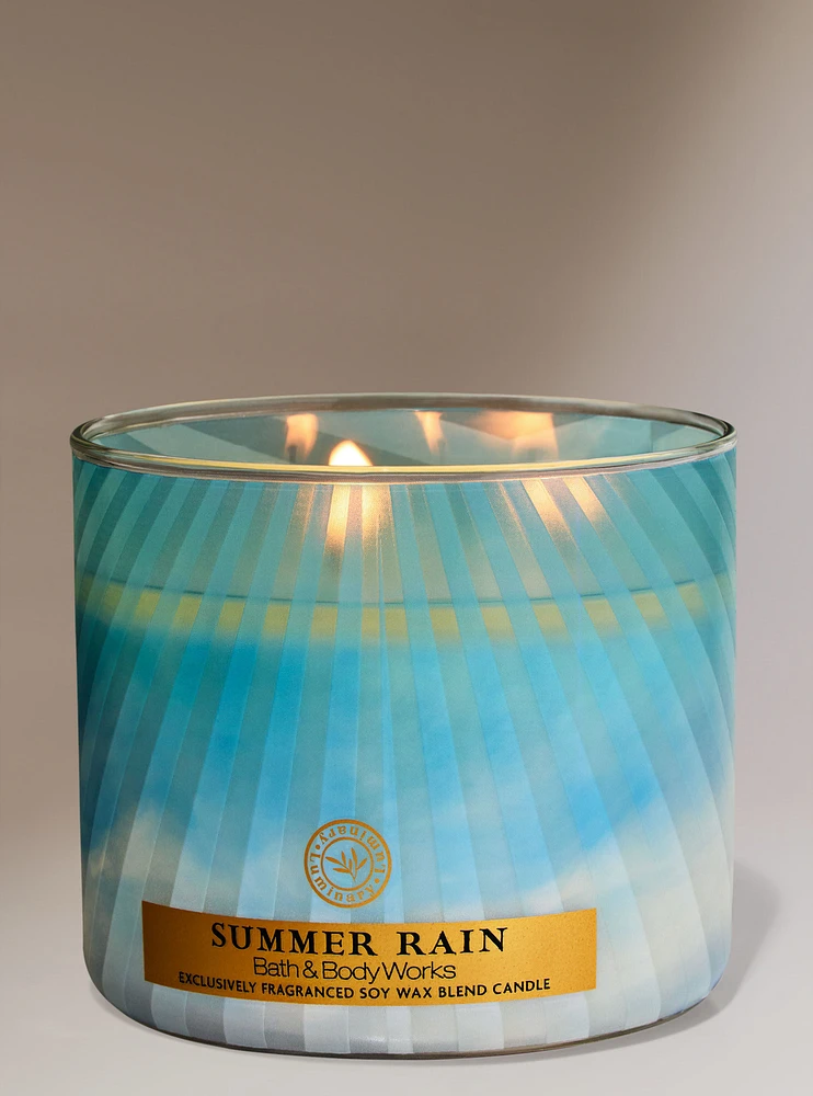 Summer Rain 3-Wick Candle