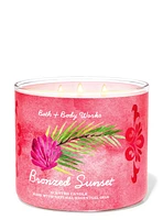 Bronzed Sunset 3-Wick Candle