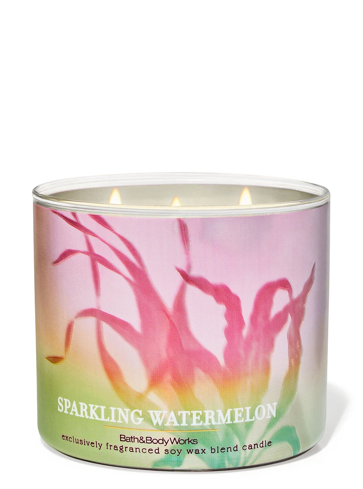 Sparkling Watermelon 3-Wick Candle