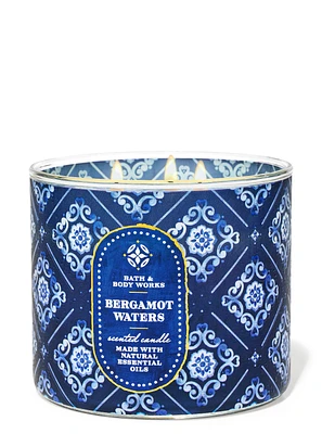 Bergamot Waters 3-Wick Candle