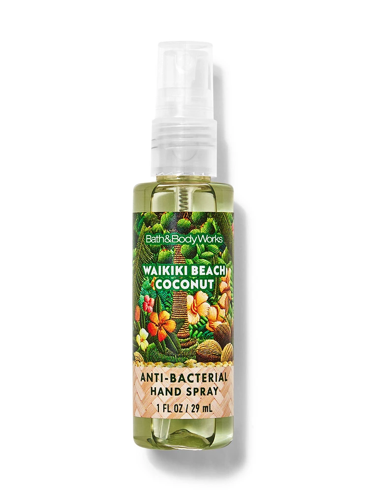 Waikiki Beach Coconut Hand Sanitizer Spray