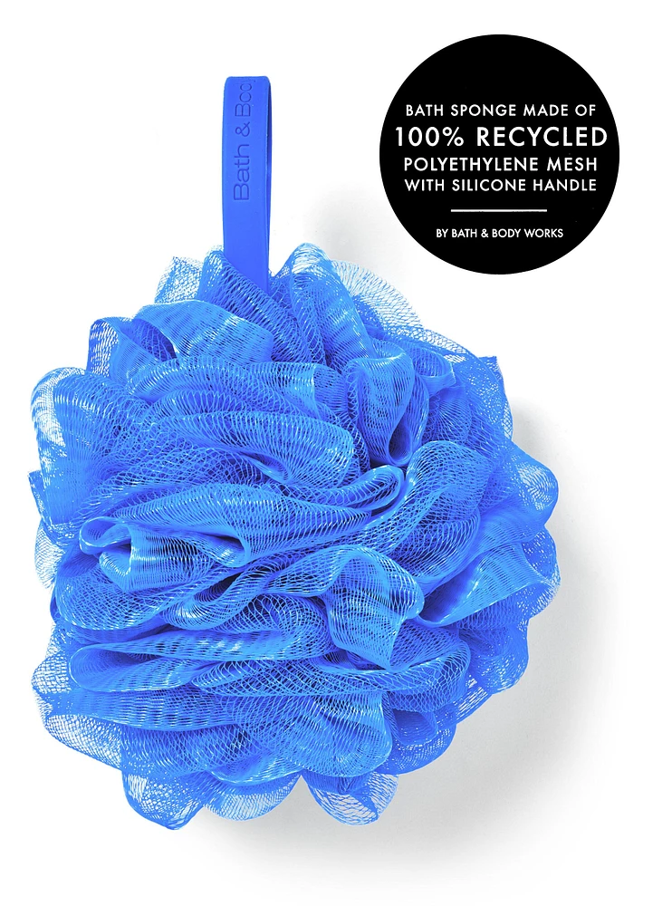 Royal Blue Loofah Bath Sponge