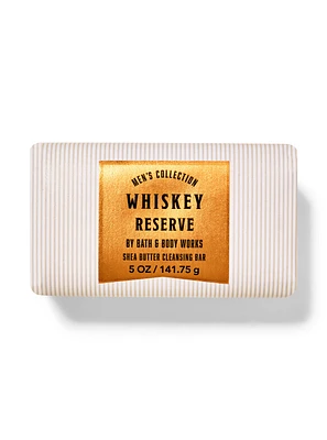 Whiskey Reserve Shea Butter Cleansing Bar