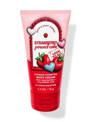 Strawberry Pound Cake Travel Size Ultimate Hydration Body Cream