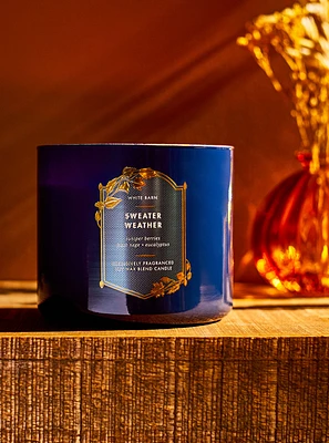 Sweater Weather 3-Wick Candle