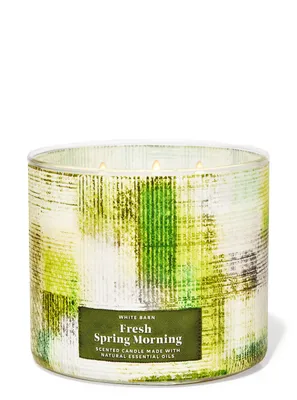 Fresh Spring Morning 3-Wick Candle