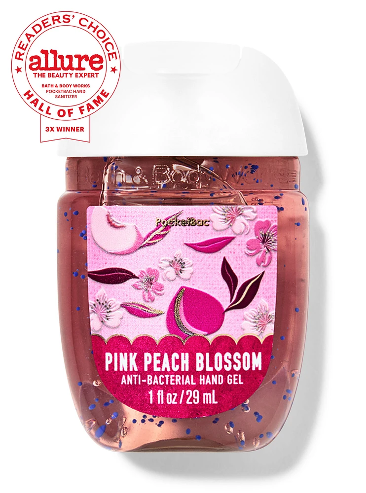 Pink Peach Blossom PocketBac Hand Sanitizer