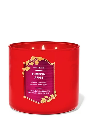 Pumpkin Apple 3-Wick Candle