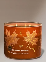 Pumpkin Bonfire 3-Wick Candle