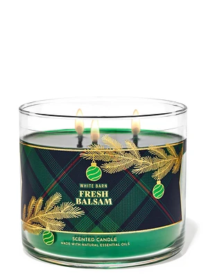 Fresh Balsam 3-Wick Candle