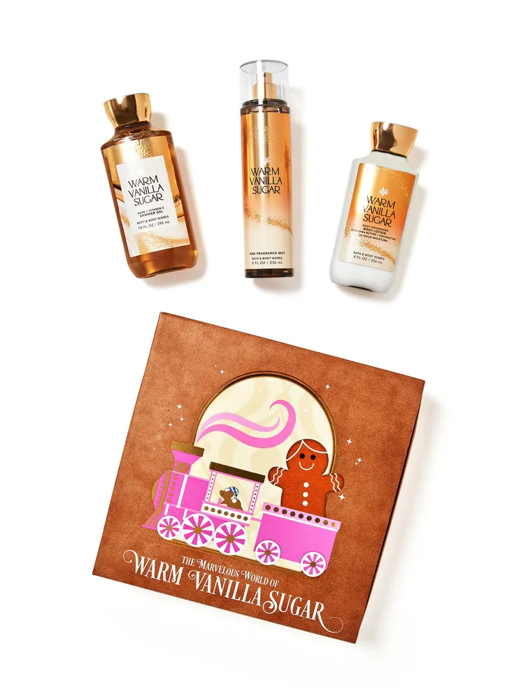 Bath & Body Works Warm Vanilla Sugar Gift Box Set