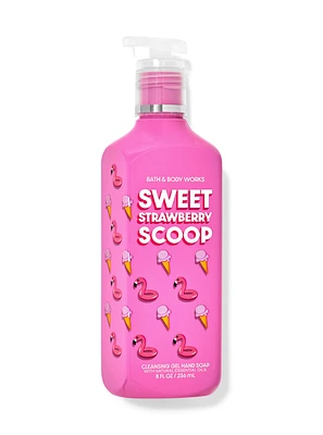 Sweet Strawberry Scoop Cleansing Gel Hand Soap