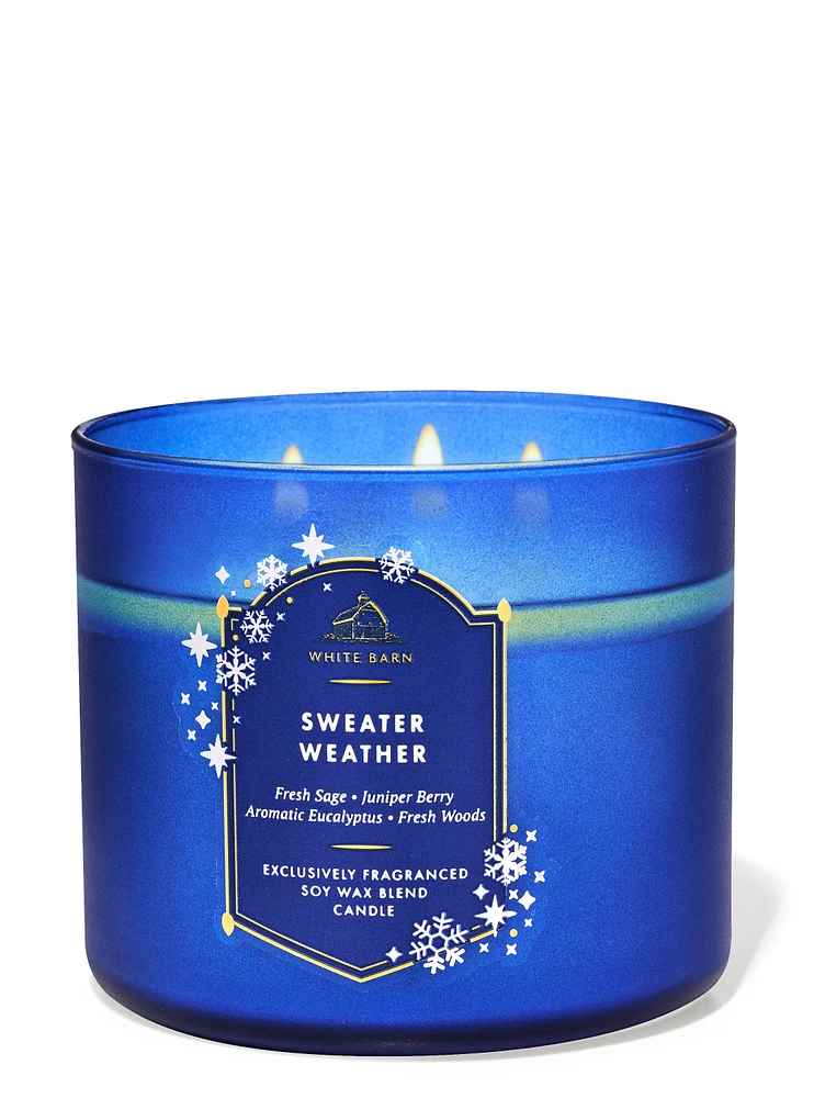 Sweater Weather 3-Wick Candle