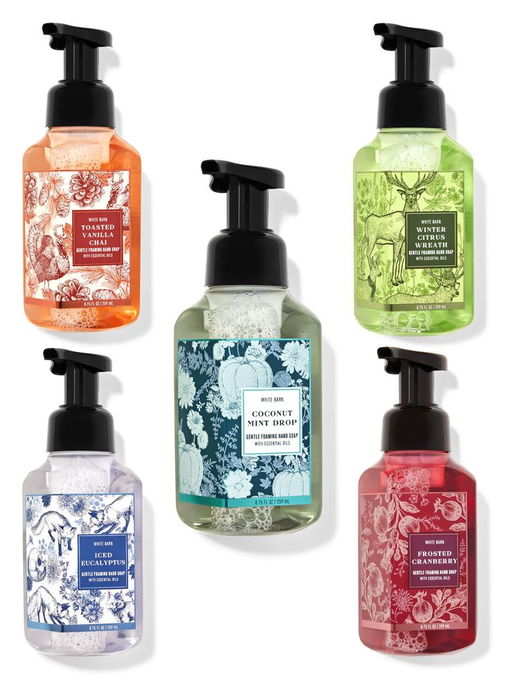 Bath & Body Works Cool & Cozy Gentle Foaming Hand Soap, 5-Pack - Foxvalley  Mall