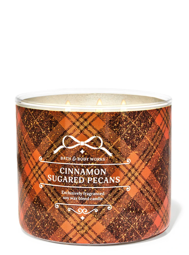 Cinnamon Sugared Pecans 3-Wick Candle