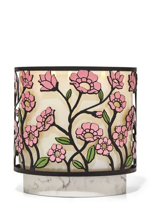 Flowerbed 3-Wick Candle Holder