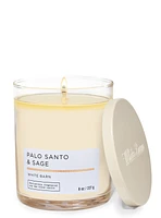 Palo Santo & Sage Single Wick Candle