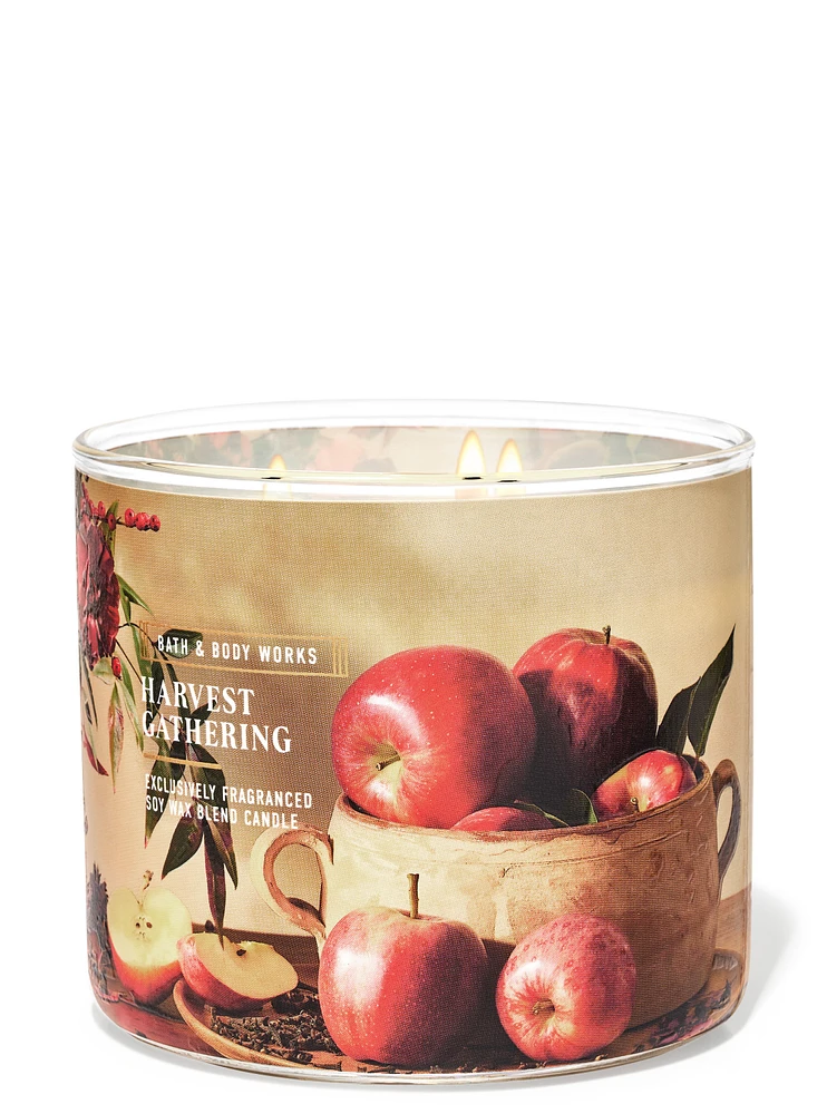 Harvest Gathering 3-Wick Candle