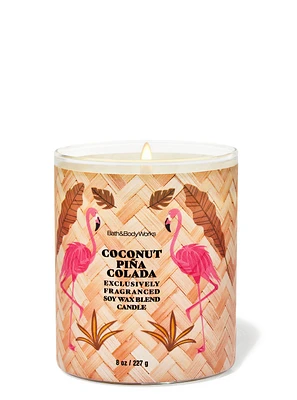 Coconut Pina Colada Single Wick Candle