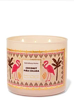 Coconut Pina Colada 3-Wick Candle