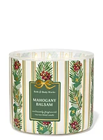 Mahogany Balsam 3-Wick Candle